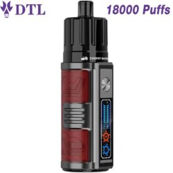 15000 18000 20000 Puffs DTL DL Disposable Vape E-Shisha Hookah POD Kit with LED Screen Adjustable Airflow