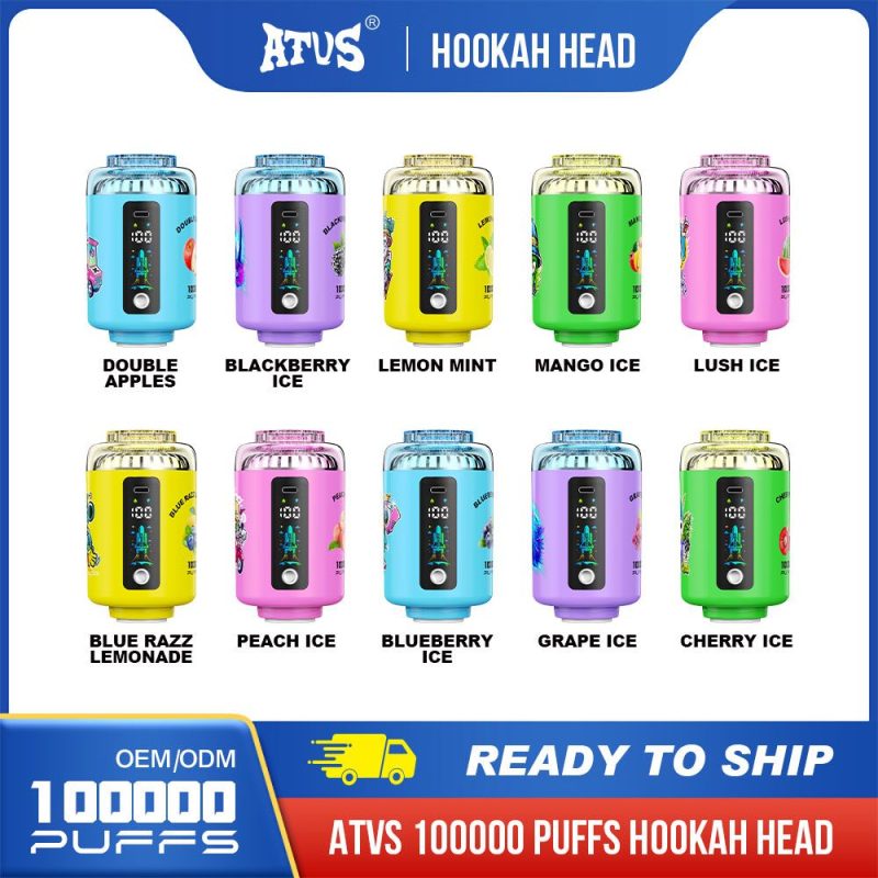 ATVS 4 Pack 100000 Puffs DL/DTL Disposable Vape Device